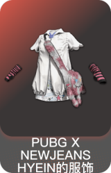 PUBG X NEWJEANS HYEIN的服饰