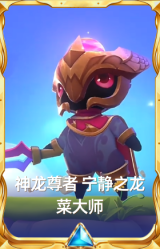 神龙尊者 宁静之龙 菜大师